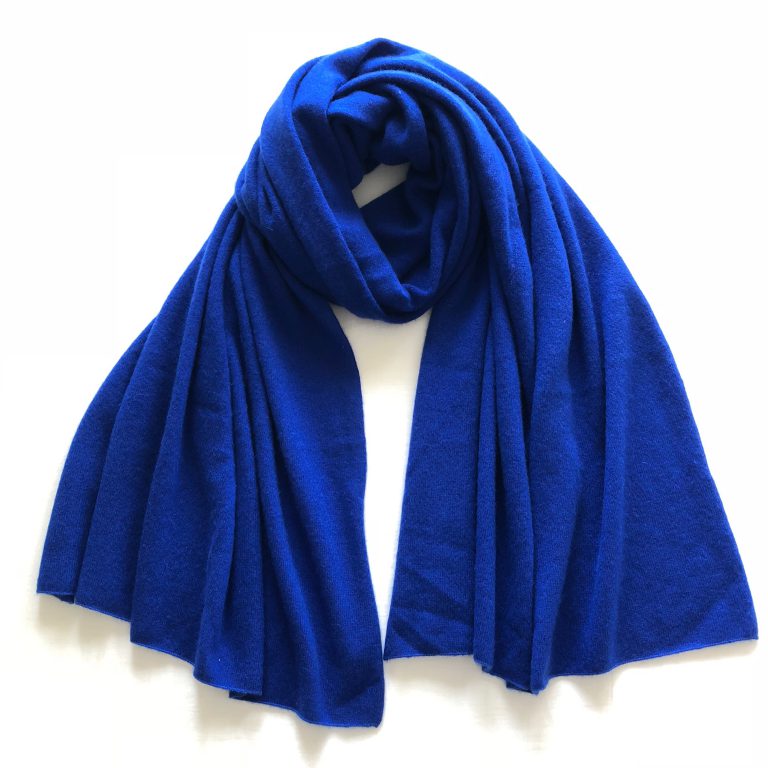 CASHMERE KNIT STOLE