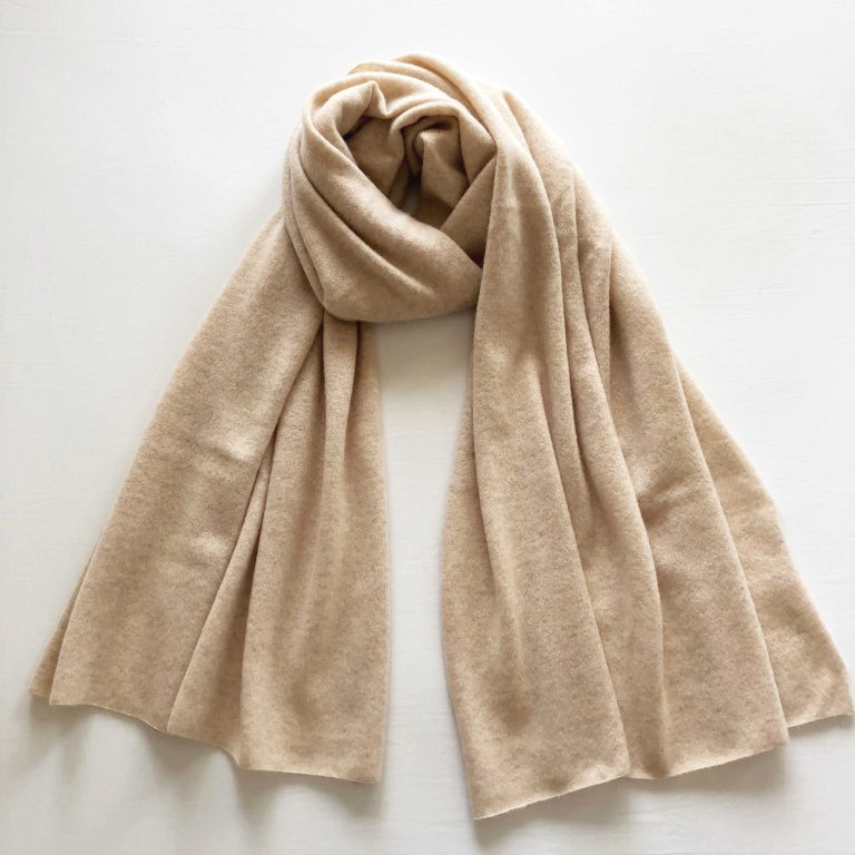 CASHMERE KNIT STOLE