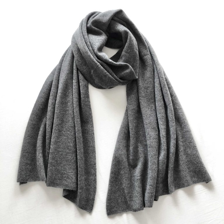 CASHMERE KNIT STOLE