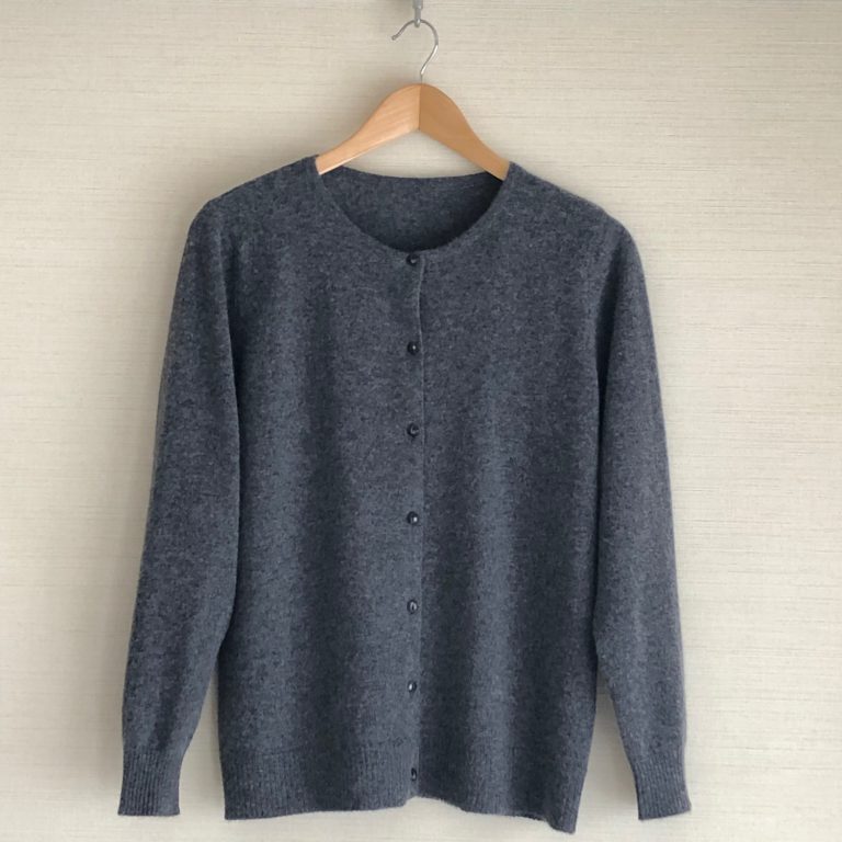 CASHMERE KNIT CARDIGAN