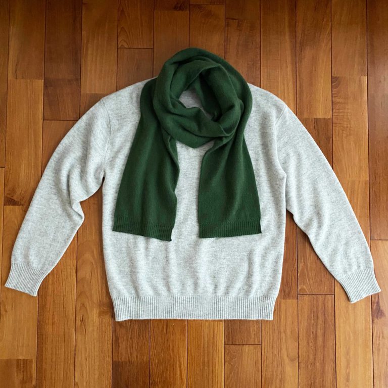 CASHMERE KNIT CREW NECK