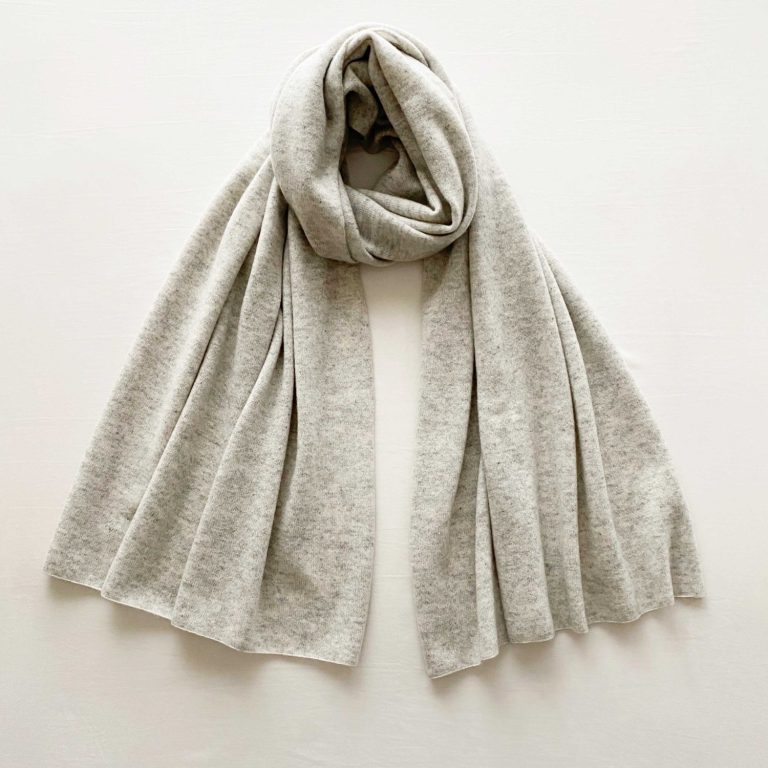 CASHMERE KNIT STOLE