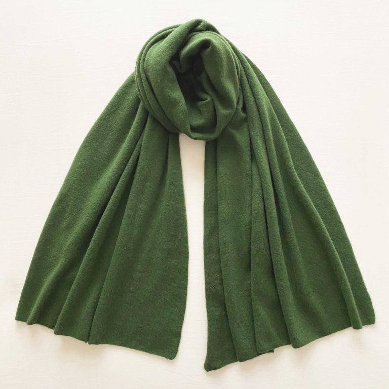 CASHMERE KNIT STOLE